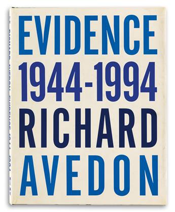 RICHARD AVEDON. A group of 3 select titles by the renowned fashion photographer.